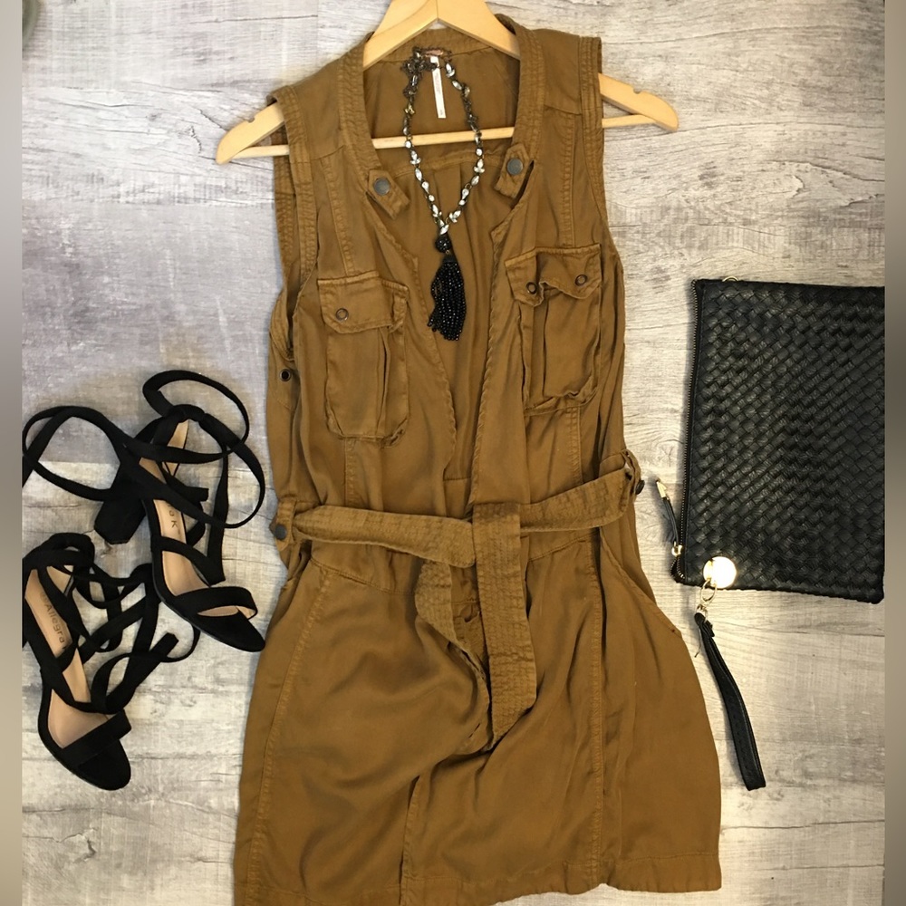 Free People cargo dress
